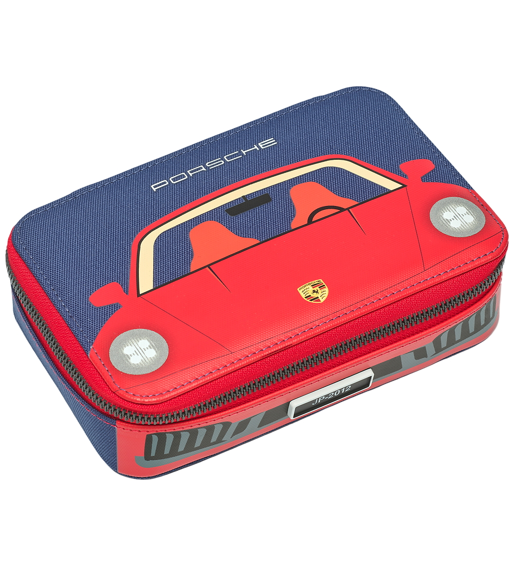 Jeune Premier Federmäppchen m. Inhalt - Porsche - Jeune Premier - One Size - Federmäppchen von Jeune Premier