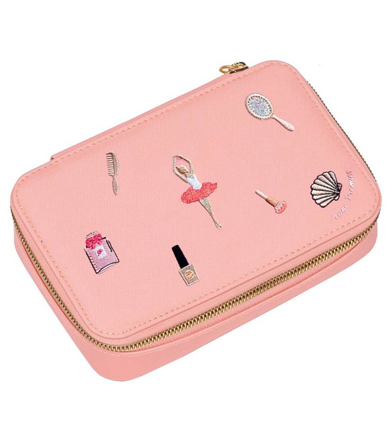 Jeune Premier Federtasche m. Inhalt - Schmuckschatulle Pink - Jeune Premier - One Size - Federmäppchen Jeune Premier Federtasche m. Inhalt - Schmuckschatulle Pink - Jeune Premier - One Size - Federmäppchen von Jeune Premier