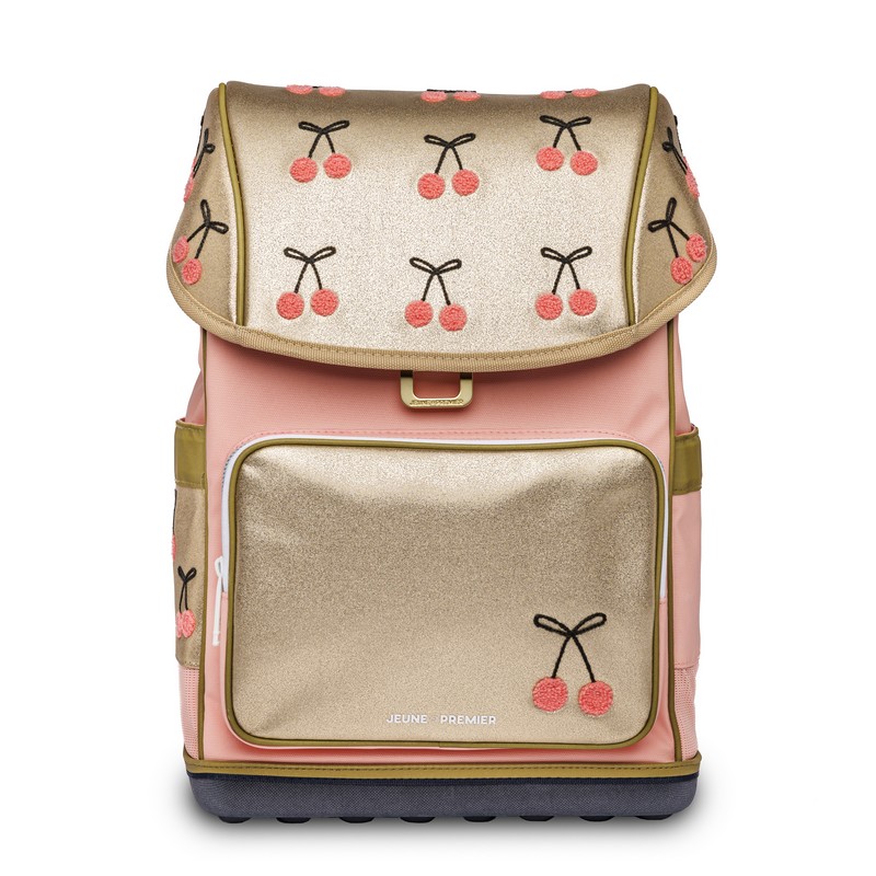 Jeune Premier Schulranzen Ergomaxx Cherry Pompon von Jeune Premier