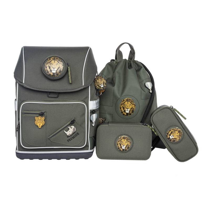 Jeune Premier Schulranzen-Set Ergomaxx Big Five Khaki 4tlg. Jeune Premier Schulranzen-Set Ergomaxx Big Five Khaki 4tlg. von Jeune Premier
