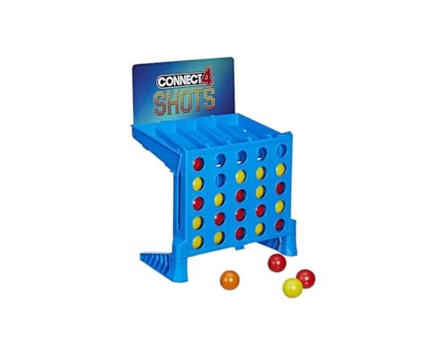 Spiele Kinder – 4 Hasbro Gaming – Leistung 4 Shots – Spiel der Societe, E3578101, Mehrfarbig von Hasbro Gaming