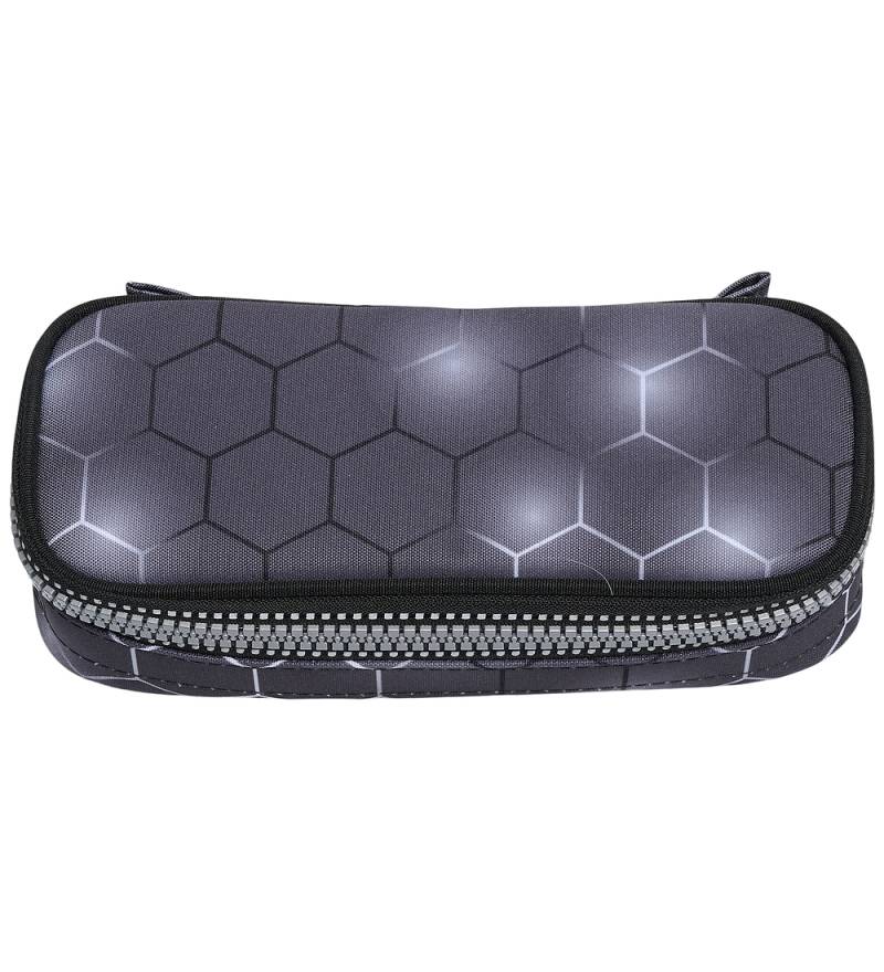 Jeva Federmäppchen - Box - Black Sechseck - Jeva - One Size - Federmäppchen Jeva Federmäppchen - Box - Black Sechseck - Jeva - One Size - Federmäppchen von Jeva