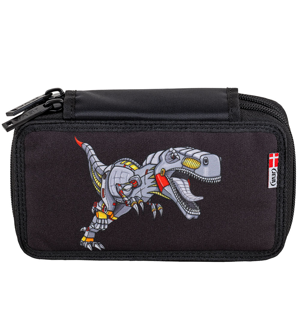 Jeva Federmäppchen m. Inhalt - Twozip - Dinosaur Robot - Jeva - One Size - Federmäppchen Jeva Federmäppchen m. Inhalt - Twozip - Dinosaur Robot - Jeva - One Size - Federmäppchen von Jeva