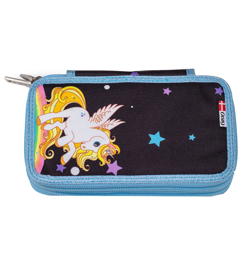 Jeva Federmäppchen m. Inhalt - Twozip - Golden Unicorn - Jeva - One Size - Federmäppchen Jeva Federmäppchen m. Inhalt - Twozip - Golden Unicorn - Jeva - One Size - Federmäppchen von Jeva