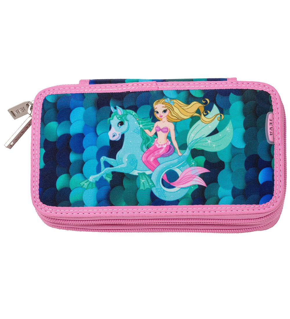 Jeva Federmäppchen m. Inhalt - Twozip - Mermazing - Jeva - One Size - Federmäppchen Jeva Federmäppchen m. Inhalt - Twozip - Mermazing - Jeva - One Size - Federmäppchen von Jeva