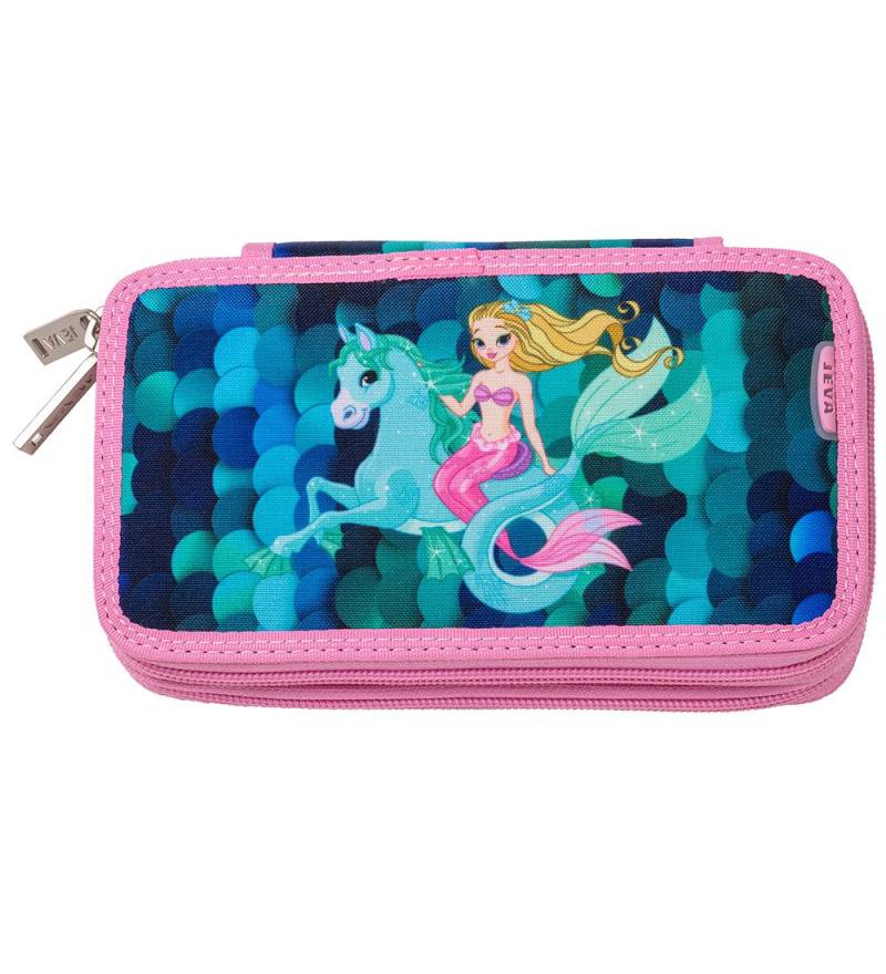 Jeva Federmäppchen m. Inhalt - Twozip - Mermazing - Jeva - One Size - Federmäppchen Jeva Federmäppchen m. Inhalt - Twozip - Mermazing - Jeva - One Size - Federmäppchen von Jeva
