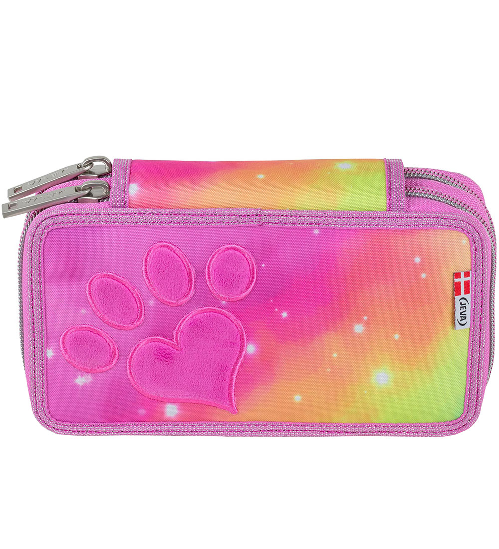 Jeva Federmäppchen m. Inhalt - Twozip - Rainbow Paw - Jeva - One Size - Federmäppchen Jeva Federmäppchen m. Inhalt - Twozip - Rainbow Paw - Jeva - One Size - Federmäppchen von Jeva