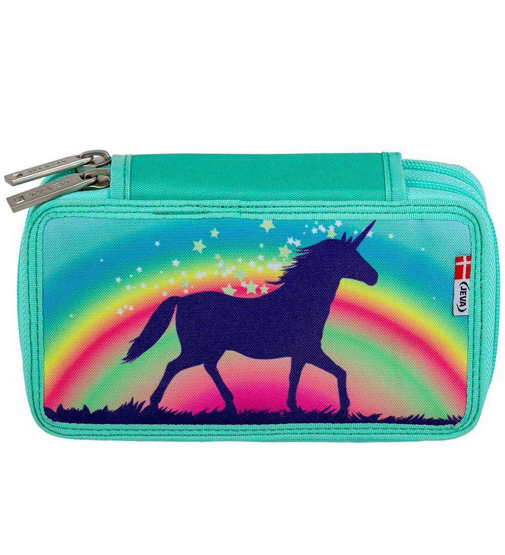 Jeva Federmäppchen m. Inhalt - Twozip - Rainbow Unicorn Candy - Jeva - One Size - Federmäppchen Jeva Federmäppchen m. Inhalt - Twozip - Rainbow Unicorn Candy - Jeva - One Size - Federmäppchen von Jeva