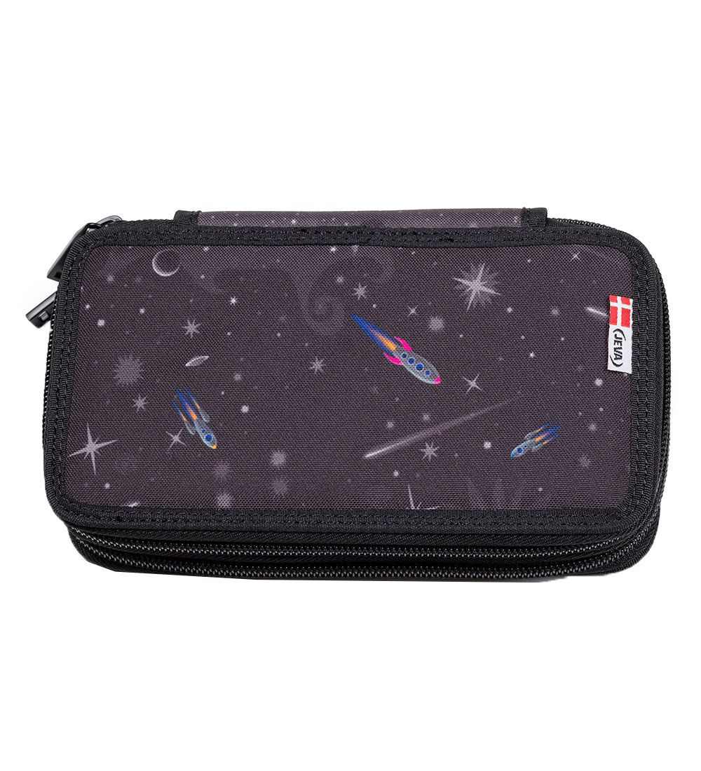 Jeva Federmäppchen m. Inhalt - Twozip - Space - Jeva - One Size - Federmäppchen Jeva Federmäppchen m. Inhalt - Twozip - Space - Jeva - One Size - Federmäppchen von Jeva
