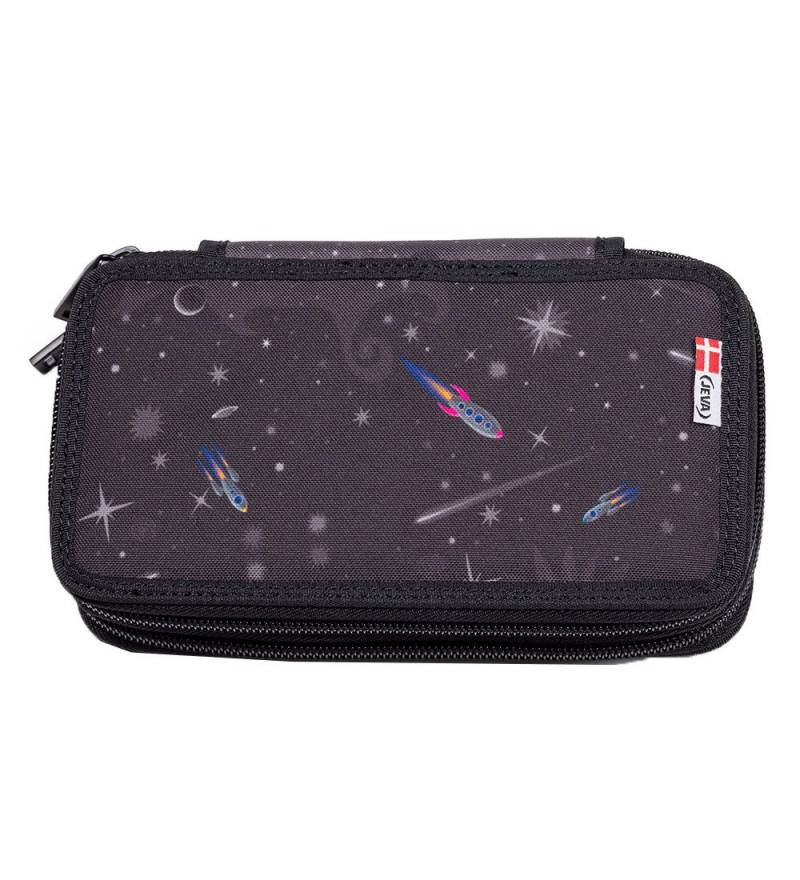 Jeva Federmäppchen m. Inhalt - Twozip - Space - Jeva - One Size - Federmäppchen Jeva Federmäppchen m. Inhalt - Twozip - Space - Jeva - One Size - Federmäppchen von Jeva