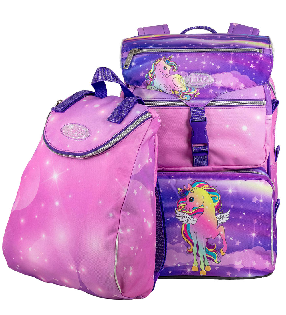 Jeva Schulranzen - Anfänger - Unicorn Friends - Jeva - One Size - Schulranzen Jeva Schulranzen - Anfänger - Unicorn Friends - Jeva - One Size - Schulranzen von Jeva