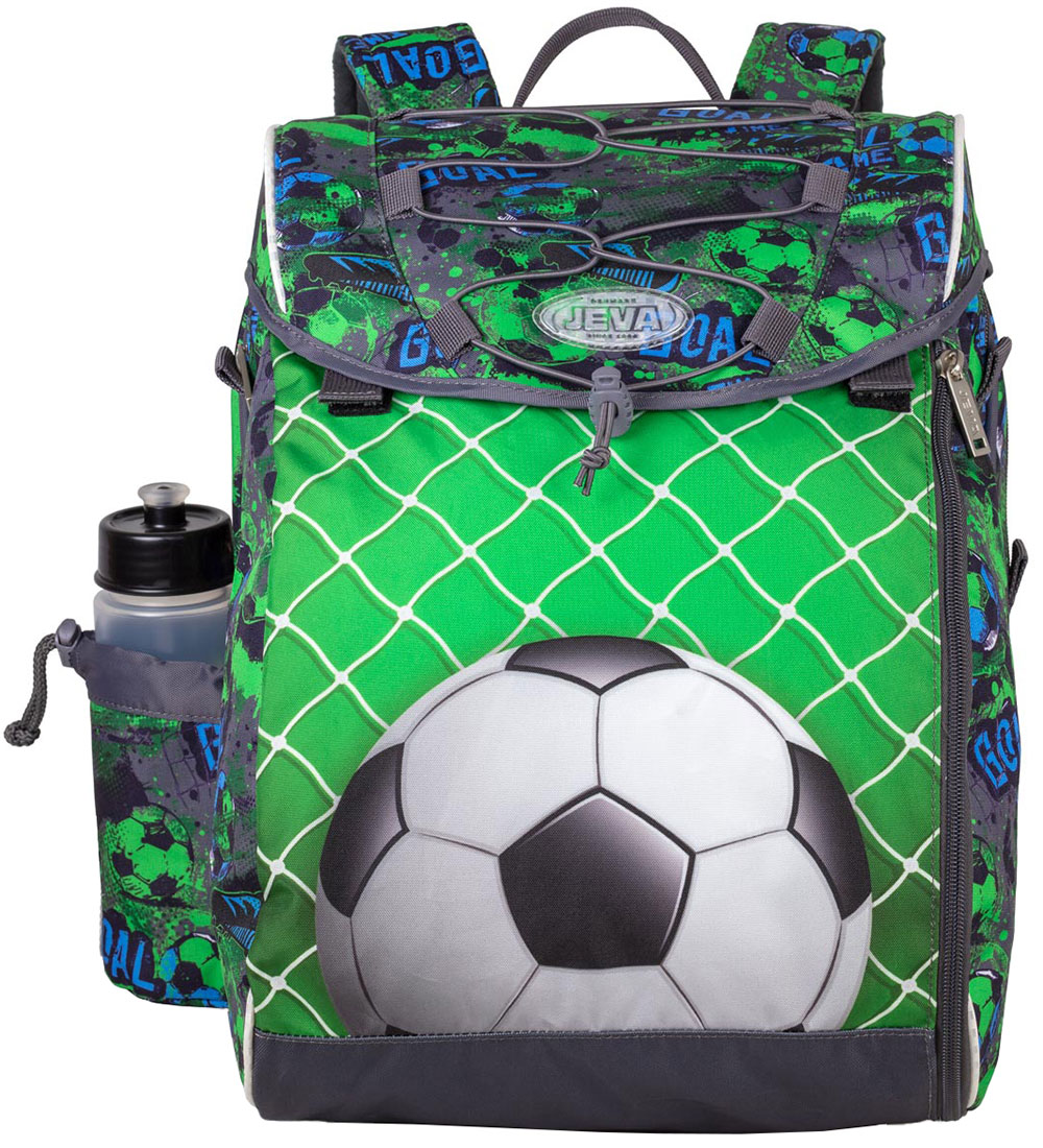Jeva Schulranzen - Mittelstufe - Fußball - Jeva - One Size - Schulranzen Jeva Schulranzen - Mittelstufe - Fußball - Jeva - One Size - Schulranzen von Jeva