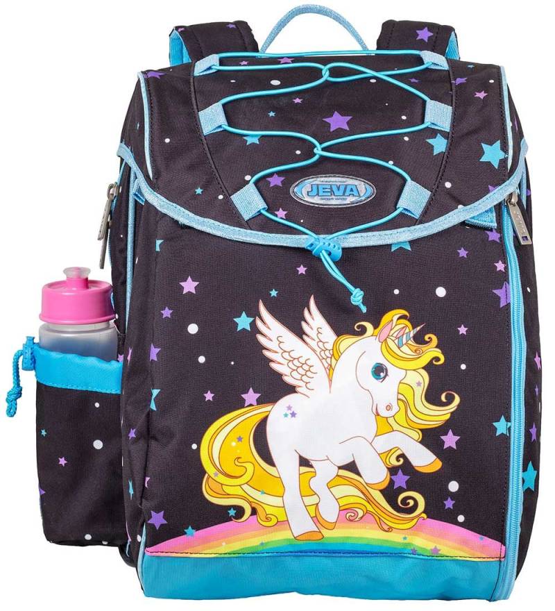 Jeva Schulranzen - Mittelstufe - Golden Unicorn - Jeva - One Size - Schulranzen Jeva Schulranzen - Mittelstufe - Golden Unicorn - Jeva - One Size - Schulranzen von Jeva