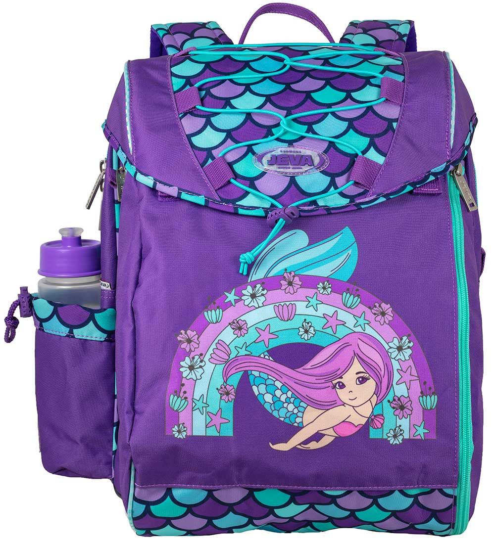 Jeva Schulranzen - Mittelstufe - Rainbow Mermaid - Jeva - One Size - Schulranzen Jeva Schulranzen - Mittelstufe - Rainbow Mermaid - Jeva - One Size - Schulranzen von Jeva