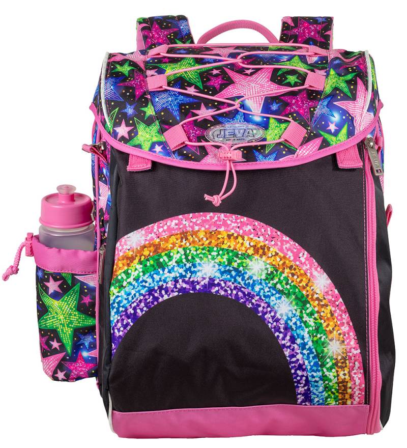 Jeva Schulranzen - Mittelstufe - Shimmer Rainbow - Jeva - One Size - Schulranzen Jeva Schulranzen - Mittelstufe - Shimmer Rainbow - Jeva - One Size - Schulranzen von Jeva