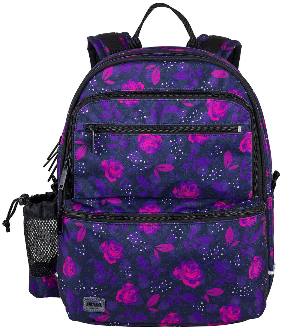 Jeva Schulranzen - Square - Dark Rose - Jeva - One Size - Schulranzen Jeva Schulranzen - Square - Dark Rose - Jeva - One Size - Schulranzen von Jeva