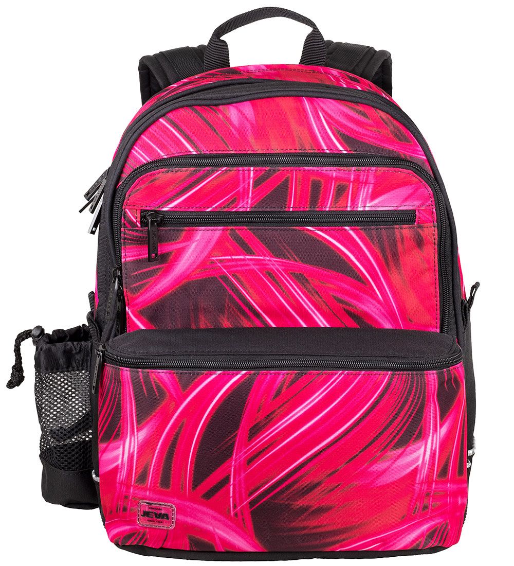 Jeva Schulranzen - Square - Pink Blitz - Jeva - One Size - Schulranzen Jeva Schulranzen - Square - Pink Blitz - Jeva - One Size - Schulranzen von Jeva