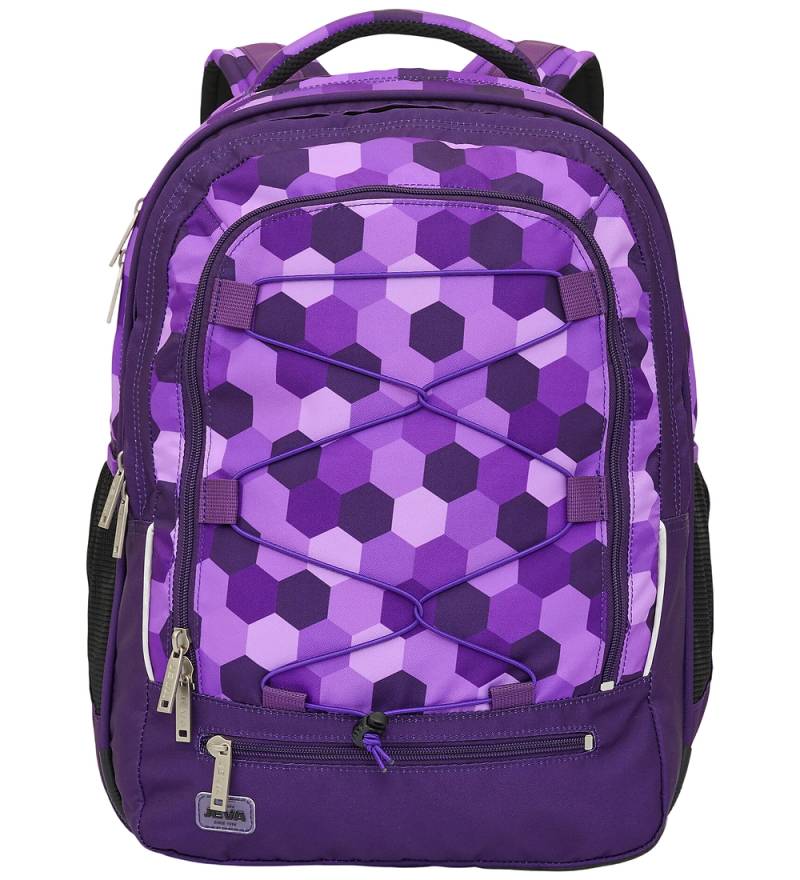 Jeva Schulranzen - Survivor - Purple Würfel - Jeva - One Size - Schulranzen Jeva Schulranzen - Survivor - Purple Würfel - Jeva - One Size - Schulranzen von Jeva