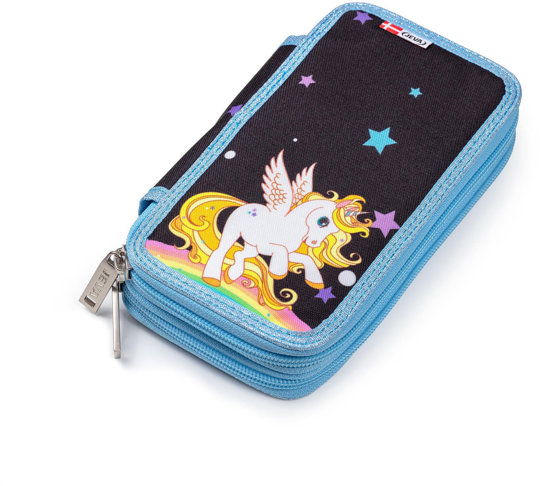 Jeva Two-Zip Federmäppchen, Golden Unicorn Jeva Two-Zip Federmäppchen, Golden Unicorn von Jeva