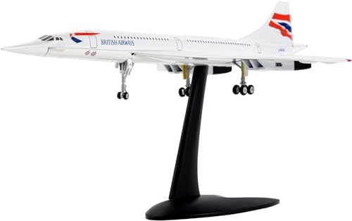 Jevina 1/200 Concorde Supersonic Passenger Aircraft Air British Airways Modell für statische Display-Sammlung Jevina 1/200 Concorde Supersonic Passenger Aircraft Air British Airways Modell für statische Display-Sammlung von Jevina