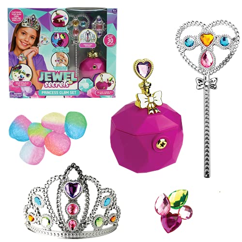 Jewel Secrets - Princess Glam Set - for Dress Up - Make Your Own Jewellery, Gems Inside Magic Stones Jewel Secrets - Princess Glam Set - for Dress Up - Make Your Own Jewellery, Gems Inside Magic Stones von Jewel Secrets