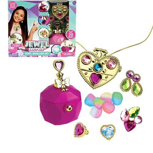 Jewel Secrets - Royal Jewellery Set - for Dress Up - Make Your Own Jewellery, Gems Inside Magic Stones von Jewel Secrets