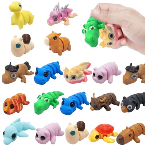 JhavexToy 15PCS 3D Printed Animals,3D Printed Fidget Toy,3D Gedruckte Tiere Spielzeug,Tiere Figuren Set,3D-gedruckte Minis,Sammeltiere Modell Tiere JhavexToy 15PCS 3D Printed Animals,3D Printed Fidget Toy,3D Gedruckte Tiere Spielzeug,Tiere Figuren Set,3D-gedruckte Minis,Sammeltiere Modell Tiere von JhavexToy
