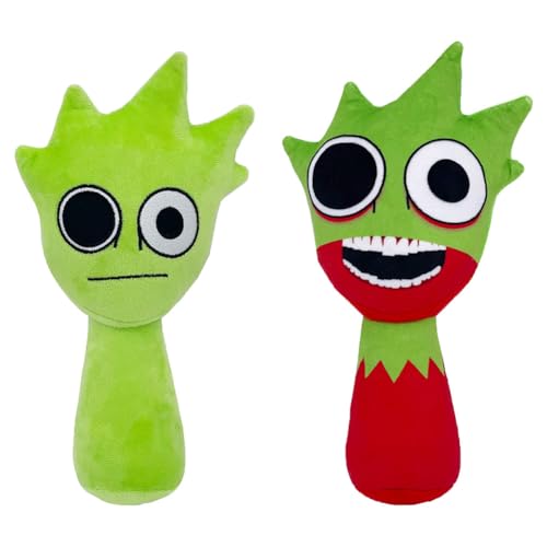JhavexToy 2 PCS S-prunk Plush,Cute Plushies,S-prunk Plushies Kuscheltier Plüschspielzeug,Kuscheliger weicher Plüsch,Robust & Umweltfreundlich für Kinder und Spielefans-Grün JhavexToy 2 PCS S-prunk Plush,Cute Plushies,S-prunk Plushies Kuscheltier Plüschspielzeug,Kuscheliger weicher Plüsch,Robust & Umweltfreundlich für Kinder und Spielefans-Grün von JhavexToy