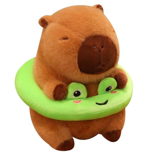 JhavexToy Capybara Plüschtier, 23cm Capybara Kuscheltier,Capy bara Kawaii Plushie Puppen Niedlichen Plushies Super Weiche Gefüllte Spielzeug Plüsch für Home Deko Kinder für Kinder Mädchen 3+ Jahre JhavexToy Capybara Plüschtier, 23cm Capybara Kuscheltier,Capy bara Kawaii Plushie Puppen Niedlichen Plushies Super Weiche Gefüllte Spielzeug Plüsch für Home Deko Kinder für Kinder Mädchen 3+ Jahre von JhavexToy