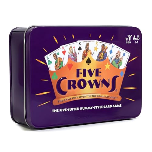 JhavexToy Familie Kartenspiel Fünf Crowns Poker Brettspiel Essentielle Kartenspiele für Familie Sammeln Kartenspieles für Junge Erwachsene Kartenspieles können 1-bis 7-Spieler unterhalten JhavexToy Familie Kartenspiel Fünf Crowns Poker Brettspiel Essentielle Kartenspiele für Familie Sammeln Kartenspieles für Junge Erwachsene Kartenspieles können 1-bis 7-Spieler unterhalten von JhavexToy