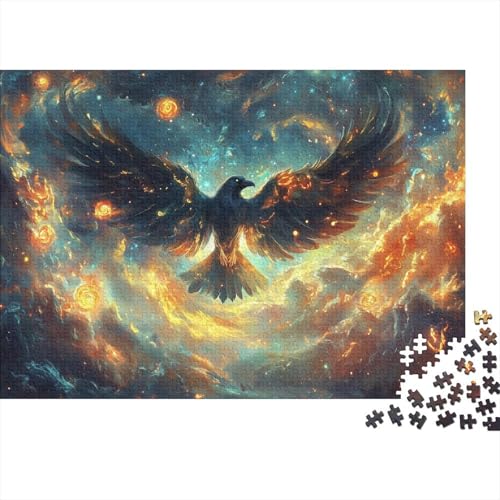 Adler Puzzle 1000 Teile Schwer Puzzle Spielzeug Pädagogisches Spiel Impossible Adler in Flight Herausforderung Spielzeug Für Erwachsene Und Kinder Ab 12 Jahren 1000pcs (75x50cm) von JiaTexJourney