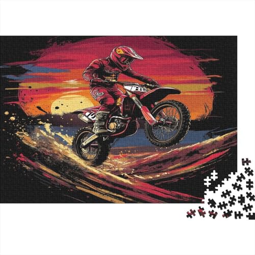 Mofa Puzzle 1000 Teile Schwer Puzzle Spielzeug Pädagogisches Spiel Impossible Herausforderungsspielzeug Für Erwachsene Und Kinder in Bewährter 1000pcs (75x50cm) von JiaTexJourney