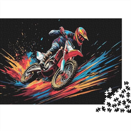 Mofa Puzzles 1000-teilige Schwer Puzzle Spielzeug Lernspiel Impossible Herausforderungsspielzeug Für Erwachsene Und Kinder in Bewährter 1000pcs (75x50cm) von JiaTexJourney