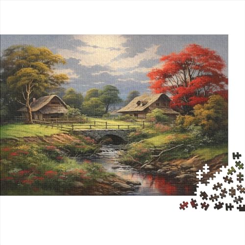 Paradies Puzzles 1000 Teile Schwer Puzzle Spielzeug Lernspiel Impossible Herausforderungsspielzeug Für Erwachsene Kinder 1000pcs (75x50cm) von JiaTexJourney