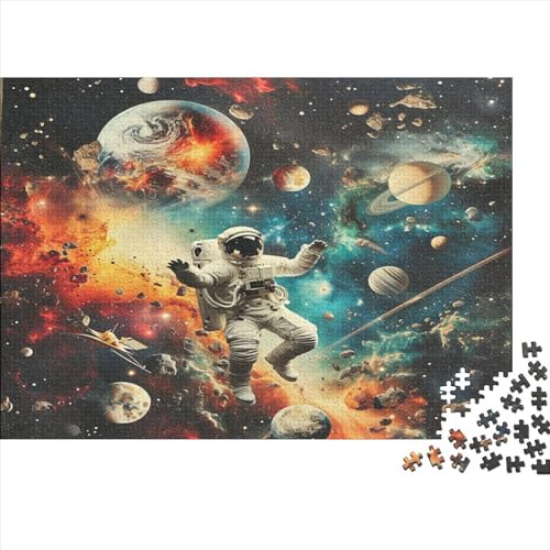 Raumszene Puzzle 1000 Teile Schwer Puzzle Spielzeug Lernspiel Impossible Herausforderungsspielzeug Für Erwachsene Kinder 1000pcs (75x50cm) von JiaTexJourney