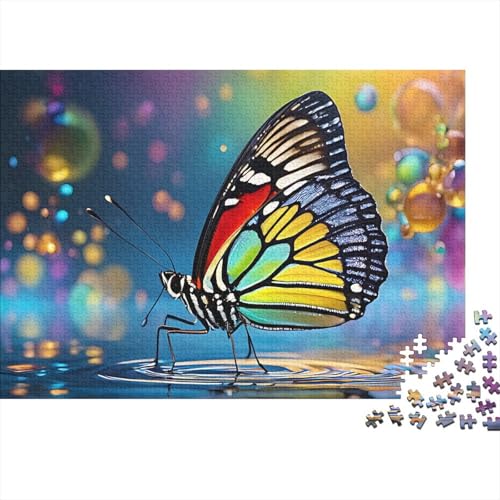 Schmetterling Puzzle 1000-teilige Schwer Puzzle Spielzeug Lernspiel Impossible Herausforderungsspielzeug Für Erwachsene Und Kinder Ab 14 Jahren 1000pcs (75x50cm) von JiaTexJourney