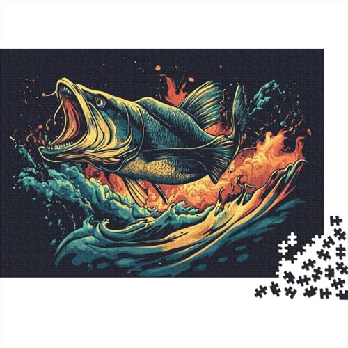 Schnapper Puzzle 1000-teilige Schwer Puzzle Spielzeug Pädagogisches Spiel Impossible Herausforderungsspielzeug Für Erwachsene Und Kinder Ab 14 Jahren 1000pcs (75x50cm) von JiaTexJourney