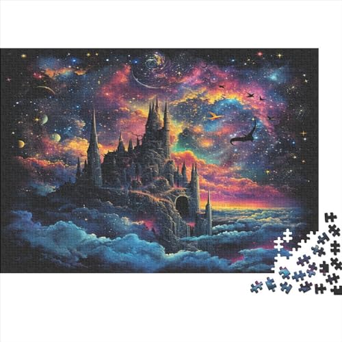 Traumburg Puzzle 1000 Teile Schwer Puzzle Spielzeug Lernspiel Impossible Herausforderungsspielzeug Für Erwachsene Und Kinder in Bewährter 1000pcs (75x50cm) von JiaTexJourney