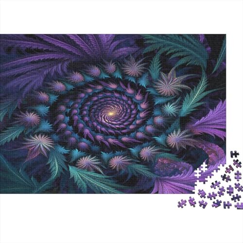 Wirbel Puzzle 1000-teilige Schwer Puzzle Spielzeug Pädagogisches Spiel Impossible Herausforderung Spielzeug Für Erwachsene Kinder 1000pcs (75x50cm) von JiaTexJourney