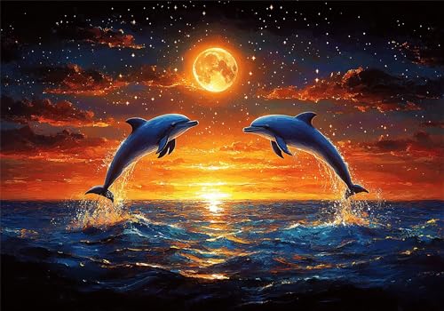 Puzzle 100 Teile Ozean Puzzle ab 2 3 4 5 6 Jahre Kinder DIY Klassische Jigsaw Erwachsene Delphin Geschicklichkeitsspiel für Die Ganze Familie, Quality Wooden Lernspiel kinderPuzzle, Wohnkultur U-597 Puzzle 100 Teile Ozean Puzzle ab 2 3 4 5 6 Jahre Kinder DIY Klassische Jigsaw Erwachsene Delphin Geschicklichkeitsspiel für Die Ganze Familie, Quality Wooden Lernspiel kinderPuzzle, Wohnkultur U-597 von Jiacgrtef