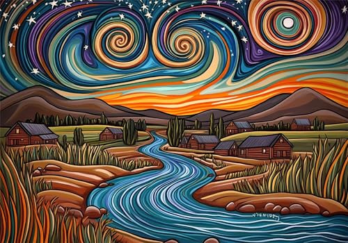 Puzzle 1000 Teile Abstrakt Puzzle Landschaft Klassische Impossible Jigsaw, Anspruchsvoll HolzPuzzle Erwachsene, Puzzlespiele für Die Ganze Familie Jigsaw Für Erwachsene und Kinder Ab 14 Jahren U-313 Puzzle 1000 Teile Abstrakt Puzzle Landschaft Klassische Impossible Jigsaw, Anspruchsvoll HolzPuzzle Erwachsene, Puzzlespiele für Die Ganze Familie Jigsaw Für Erwachsene und Kinder Ab 14 Jahren U-313 von Jiacgrtef