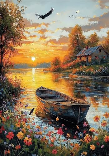 Puzzle 1000 Teile Blume Puzzle Boot Klassische Impossible Jigsaw, Groß Anspruchsvoll HolzPuzzle Erwachsene, Puzzlespiele für Die Ganze Familie Jigsaw Für Erwachsene und Kinder Ab 14 Jahren U-1020 Puzzle 1000 Teile Blume Puzzle Boot Klassische Impossible Jigsaw, Groß Anspruchsvoll HolzPuzzle Erwachsene, Puzzlespiele für Die Ganze Familie Jigsaw Für Erwachsene und Kinder Ab 14 Jahren U-1020 von Jiacgrtef