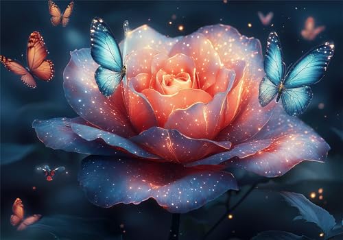 Puzzle 1000 Teile Blume Puzzle Schmetterling Klassische Impossible Jigsaw, Anspruchsvoll HolzPuzzle Erwachsene, Puzzlespiele für Die Ganze Familie Jigsaw Für Erwachsene und Kinder Ab 14 Jahren U-765 Puzzle 1000 Teile Blume Puzzle Schmetterling Klassische Impossible Jigsaw, Anspruchsvoll HolzPuzzle Erwachsene, Puzzlespiele für Die Ganze Familie Jigsaw Für Erwachsene und Kinder Ab 14 Jahren U-765 von Jiacgrtef