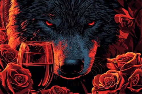 Puzzle 1000 Teile Blume Puzzle Wolf Klassische Jigsaw Erwachsene Anspruchsvoll, Holzpuzzle Erwachsene Groß Impossible Jigsaw Bastelset ab 14 Jahre für Jungen Mädchen für Wohnkultur Geschenke U-1 Puzzle 1000 Teile Blume Puzzle Wolf Klassische Jigsaw Erwachsene Anspruchsvoll, Holzpuzzle Erwachsene Groß Impossible Jigsaw Bastelset ab 14 Jahre für Jungen Mädchen für Wohnkultur Geschenke U-1 von Jiacgrtef