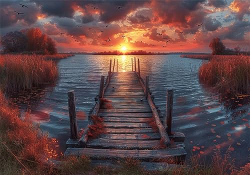 Puzzle 1000 Teile Brücke Puzzle Sonnenuntergang Klassische Impossible Jigsaw Anspruchsvoll HolzPuzzle Erwachsene, Puzzlespiele für Die Ganze Familie Jigsaw Für Erwachsene Kinder Ab 14 Jahren U-183 Puzzle 1000 Teile Brücke Puzzle Sonnenuntergang Klassische Impossible Jigsaw Anspruchsvoll HolzPuzzle Erwachsene, Puzzlespiele für Die Ganze Familie Jigsaw Für Erwachsene Kinder Ab 14 Jahren U-183 von Jiacgrtef