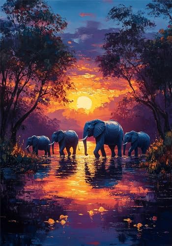 Puzzle 1000 Teile Elefant Puzzle Landschaft Klassische Impossible Jigsaw, Anspruchsvoll HolzPuzzle Erwachsene, Puzzlespiele für Die Ganze Familie Jigsaw Für Erwachsene und Kinder Ab 14 Jahren U-921 Puzzle 1000 Teile Elefant Puzzle Landschaft Klassische Impossible Jigsaw, Anspruchsvoll HolzPuzzle Erwachsene, Puzzlespiele für Die Ganze Familie Jigsaw Für Erwachsene und Kinder Ab 14 Jahren U-921 von Jiacgrtef