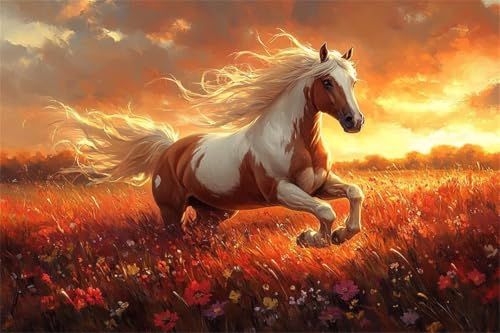 Puzzle 1000 Teile Horse Puzzle Blume Klassische Jigsaw Erwachsene Anspruchsvoll, Holzpuzzle Erwachsene, Groß Impossible Jigsaw Bastelset ab 14 Jahre für Jungen Mädchen für Wohnkultur Geschenke D-8 Puzzle 1000 Teile Horse Puzzle Blume Klassische Jigsaw Erwachsene Anspruchsvoll, Holzpuzzle Erwachsene, Groß Impossible Jigsaw Bastelset ab 14 Jahre für Jungen Mädchen für Wohnkultur Geschenke D-8 von Jiacgrtef