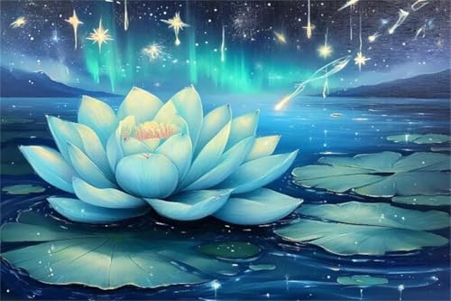 Puzzle 1000 Teile Lotus Puzzle Traum Klassische Jigsaw Erwachsene Anspruchsvoll, Holzpuzzle Erwachsene, Groß Impossible Jigsaw Bastelset ab 14 Jahre für Jungen Mädchen für Wohnkultur Geschenke Y-3 von Jiacgrtef