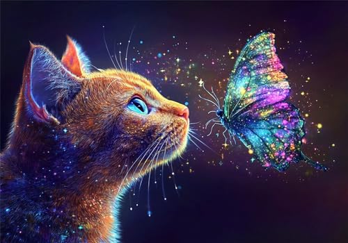 Puzzle 1000 Teile Schmetterling Puzzle Katze Klassische Impossible Jigsaw, Anspruchsvoll HolzPuzzle Erwachsene, Puzzlespiele für Die Ganze Familie Jigsaw Für Erwachsene und Kinder Ab 14 Jahren U-672 Puzzle 1000 Teile Schmetterling Puzzle Katze Klassische Impossible Jigsaw, Anspruchsvoll HolzPuzzle Erwachsene, Puzzlespiele für Die Ganze Familie Jigsaw Für Erwachsene und Kinder Ab 14 Jahren U-672 von Jiacgrtef