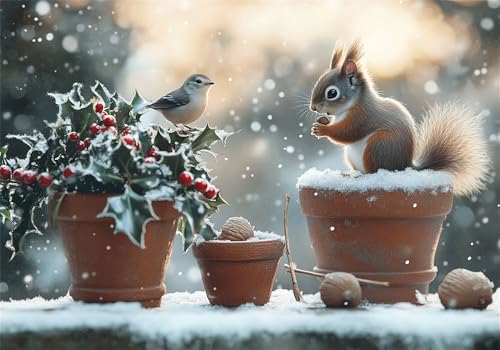 Puzzle 1000 Teile Vogel Puzzle Eichhörnchen Klassische Impossible Jigsaw, Anspruchsvoll HolzPuzzle Erwachsene, Puzzlespiele für Die Ganze Familie Jigsaw Für Erwachsene und Kinder Ab 14 Jahren U-633 Puzzle 1000 Teile Vogel Puzzle Eichhörnchen Klassische Impossible Jigsaw, Anspruchsvoll HolzPuzzle Erwachsene, Puzzlespiele für Die Ganze Familie Jigsaw Für Erwachsene und Kinder Ab 14 Jahren U-633 von Jiacgrtef